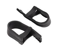 Deslizador de Goma de la Cadena del Basculante, Deslizador de Cadena de Goma Negro Protector de Brazo Basculante Resistente a los Arañazos 2 Piezas de Goma para 110 125 140