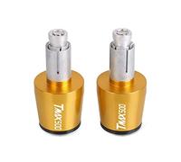 Deslizador De La Cubierta Del Peso Del Extremo Del Manillar De La Motocicleta Para TMAX 500 TMAX500 2001-2011 2012 2013 2014 2015(Gold-black1)