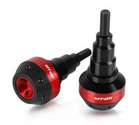 Deslizador De Marco Accesorios para Motocicletas: Protector De Carenado Y Deslizador Marco Protección contra Caídas para MT07 MT09/Tracer 900 GT Anticaida(Rojo,X-1)