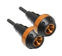Deslizador de Marco de Motocicleta, Protector contra caídas, Parachoques Lateral Compatible con CB400, CB500R, FX, CB600F, CB919, CB1300(No Logo Orange)