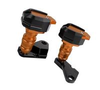 Deslizador De Marco Protección contra Caídas Almohadilla Choque para GSXR1000 K9 para GSX R 1000 para GSX-R 2009-2016 Topes Anticaida(Orange)