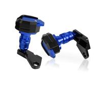 Deslizador De Marco Protección contra Caídas Almohadilla Choque para GSXR1000 K9 para GSX R 1000 para GSX-R 2009-2016 Topes Anticaida(Blue)
