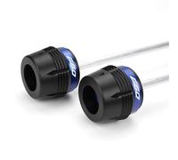 Deslizador De Marco Protector De Eje Deslizante Horquilla Rueda Delantera Y Trasera para Aprilia RS660 TUONO660 Tuono 660 Factory 2021-2025 Anticaida(Azul,X-Set)