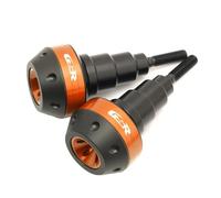 Deslizador De Marco Protectores De Chasis CNC para Motocicleta, Almohadillas Protectoras contra Impactos para Suzuki GSR400, GSR600 Y GSR750 Anticaida(Naranja)