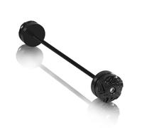 deslizador eje moto Compatible Con Ducati Para Monster 696 2008-2014 796 2010-2016 797 2017-2024 821 2014-2024 Deslizadores Eje Horquilla De Rueda Delantera Trasera Motocicleta(Black,Rear)