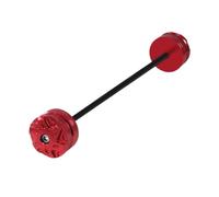 deslizador eje moto Para F750GS 2019 2020 2021 2022 2023 2024 2025 Protector Impactos Para Tapas Deslizadores Eje Horquilla Rueda Delantera Trasera Motocicleta Accesorios Motocicleta(Red,Front)