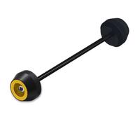 deslizador eje moto Para F750GS Para F850GS 2019 2020 2021 2022 2023 2024 Motocicleta Eje Delantero Trasero Horquilla Rueda Deslizadores Almohadilla Protector De Rueda Accesorios(Yellow,Front)
