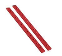 Deslizador en T de aleación de aluminio para sierra de mesa y banco de trabajo de carpintería, juego de longitud múltiple de 100-450 mm, compatible con mesa de fresado de sierra ingletadora, paquete