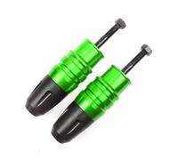 Deslizador Escape Protección Contra Caídas Para Motocicleta Almohadilla Deslizante Para CBR600RR CBR1000RR CBR500R CBR900RR POMPOMPUR(Verde)