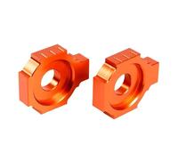 deslizador guía cadena Compatible con KT&M Duke RC 125 200 390 bloques de eje ajustador cadena