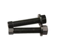 deslizador guía cadena Compatible con KT&M XC 2023 Regulador de cadena CNC para motocicletas, tornillos y tuercas M10(Black)