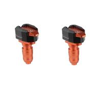 Deslizador Marco Compatible Con Para Yamaha Para YZF-R25 Para MT 03 25 Para Marco Protección Contra Caídas Motocicleta Carenado Deslizante Protector Almohadilla Antichoque(Orange)