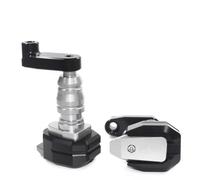 Deslizador Marco Compatible Con Z1000SX Para NINJA1000 2017-2019 Para Marco Protección Contra Caídas Para Motocicleta Protector Carenado Deslizante Almohadilla Contra Choques(Silver)