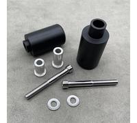 Deslizador Marco para Suzuki para Gsxr1000 K3 para Gsxr 1000 2003-2004 Deslizadores De Marco Motocicleta Protección contra Caídas(Negro)