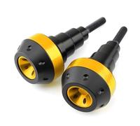 Deslizador Marco Protección Anticaídas para Motocicleta, Protector Deslizante De Marco Aluminio para Mt09 SP, para Fz09 2021 2022(Gold)