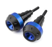 Deslizador Marco Protección Anticaídas para Motocicleta, Protector Deslizante De Marco Aluminio para Mt09 SP, para Fz09 2021 2022(Azul)