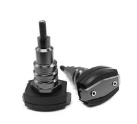 Deslizador Marco Protección Motor contra Caídas CNC Motocicleta para X-ADV 750 para Xadv 2017-2018 Protector Carenado Deslizante Marco Almohadilla Antichoque(Titanio)