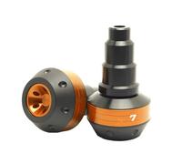 Deslizador Marco Protector Choque Protección Contra Caídas Aluminio CNC Para Motocicleta Para Para TRACER 7 GT 7GT 2021 2022 2023 HETEVSCCK(Orange)
