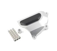 Deslizador Protección Cubierta Del Estator Caja Del Motor Motocicleta Para CBR600RR CBR600 RR 2003 2004 2005 2006 Protectores colisión(Plata)