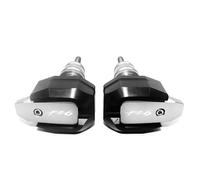 Deslizador Protector contra Choques Motocicleta CNC, Deslizadores Marco Cubierta Motor para Yamaha FZ1 FZ6 FZ8 para FAZER FZ1N FZ6N FZ8N, Deslizador Motores Corte Topes Anticaida(Plata,X-3)