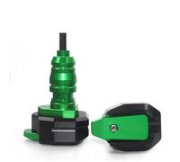 Deslizador Protector De Bola Anticaída para Motocicleta, Barra Protección para Benelli BN300 BN302 BN600 TNT300 TNT600, Almohadilla Antichoque Topes Anticaida(Verde)