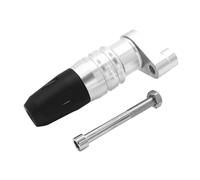 Deslizador Protectores De Chasis, Deslizadores Y Cubiertas Protectoras para Motor para YZF R3 R25 MT03 (2019-2025) Topes Anticaida(Plata,X-1)