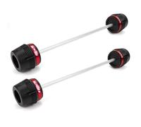 Deslizador Soporte Protector Choque Eje La Rueda Delantera Motocicleta Para Suzuki GSX-S 1000 1000GT 1000F GSXS1000 R 1000R(Red)