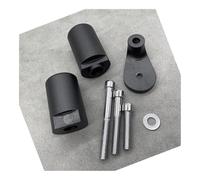 Deslizadores Chasis Motocicleta Protección contra Caídas Almohadilla Motor para GSX-R para GSXR 1000 para GSXR1000 K1 2001-2002 Topes Anticaida(Black)