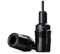 Deslizadores De Chasis De Motocicleta con Protección contra Caídas Y Almohadilla Protectora para K&awasaki Z900, Z900RS, Z 900 SE 2017-2024 Protección contra Caídas(Negro)