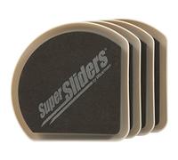 Deslizadores de fieltro para muebles, reutilizables, para superficies de suelo duro, 4 unidades, 12,7 cm, de la marca SuperSliders, 4734195N