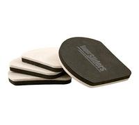Deslizadores de fieltro para muebles, reutilizables, para superficies de suelo duro, 4 unidades, 12,7 cm, de la marca SuperSliders, 4734395N