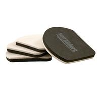 Deslizadores de fieltro para muebles, reutilizables, para superficies de suelo duro, 4 unidades, 12,7 cm, de la marca SuperSliders, 4734495N