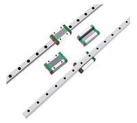 deslizadores de guía de movimiento lineal 2 guías lineales + 4 carros for impresora 3D MGN12C L de 100 mm a 1000, riel lineal en miniatura(550mm)