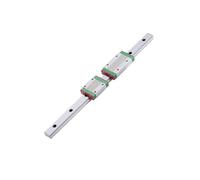 deslizadores de guía de movimiento lineal Guía lineal en miniatura MGN12H de 100 mm a 800, 2 piezas MGN12 + bloque 4(300mm)