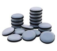Deslizadores de Muebles, 100 Unidades, autoadhesivos, for Patas de Silla, Protectores de Suelo for alfombras y Suelos de Madera.(25mm)