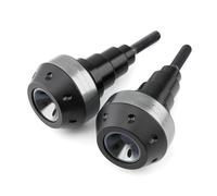 Deslizadores de protección contra caídas de motos Protector De Caídas Motocicleta Marco Deslizante Para Carenado Antichoques Para Hornet CB600 CB600F 2007-2012 2013 2014(Titanio)