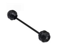 Deslizadores Eje Delantero Trasero Motocicleta Almohadilla Protectora De Rueda para S1000R para S1000RR HP4 para S1000XR para M1000R Tampones Protectores(Rear Black)