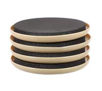 Deslizadores EVA de Plástico 4 Piezas de Muebles | Reducen Fricción, Uso Fácil Almohadillas para Patas, y Protegen Muebles en Limpieza y Movimiento