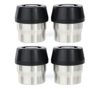 Deslizadores Horquilla Delantera Trasera Motocicleta contra Choques Bobina Brazo Basculante Soporte Rueda Tornillo para Ninja 300 400 125R 250R Protector de Golpes(Front+Rear)