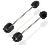 Deslizadores Horquilla Eje Compatible Con Suzuki Para DRZ400SM 2005-2021 Moto Eje Rueda Delantera Trasera Horquilla Anticolisión Deslizador Dispositivo Protección Parachoques