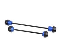 Deslizadores Horquilla Eje Compatible Con Yamaha Para YZF-R7 2021-2025 Protector Rueda Eje Anti-caída Deslizador Dispositivo Protección Motocicleta Tornillos Soporte Delantero