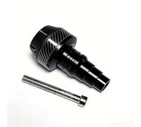 Deslizadores Horquilla para moto Aluminio Anti-Golpes Deslizadores(Black) | desgaste, para superficie para dura, absorbe impactos, evita rayaduras chasis, duradero