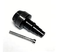 Deslizadores Horquilla para moto Aluminio Protección Caída Deslizadores(Black)