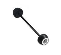 Deslizadores Horquilla Rueda Delantera Trasera Motocicleta Amortiguador Bola Caída Almohadilla Protección contra Caídas para G310GS (2017-2024) Topes Anticaida(Rear Silver)