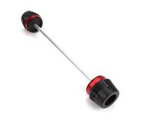 Deslizadores marco Accesorios Moto Deslizador Horquilla Rueda Delantera Trasera Protector Contra Choques Eje Para XADV750 XADV 750 X ADV X-ADV 750 2019-2025 2024(trasero rojo)