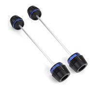 Deslizadores marco Accesorios Motocicleta Eje Delantero Eje Trasero Horquilla Rueda Deslizador Protector Contra Choques Para X-ADV 750 Xadv750 X-ADV750 2019-2025(F-R-Blue)