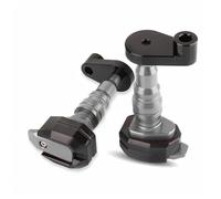 Deslizadores Marco Compatible Con Benelli 302 Para BJ300-C Protección Contra Caídas Para Marco Motocicleta Protector Carenado Deslizante Protectores Almohadilla Antichoque(Titanium)