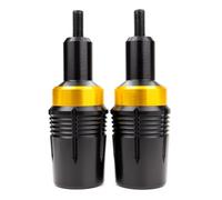 Deslizadores Marco Compatible Con Para Z900 Para Marco Para Escape Motocicleta Protector Almohadilla Choque Accesorios Modificación Protección Contra Caídas(Yellow)