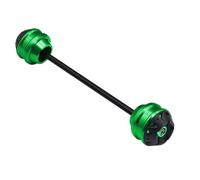Deslizadores Marco Compatible con Yamaha para FZ-09 2014-2024 para FJ-09 2015-2019 para MT-09 SP 2017-2024 Deslizador Anticolisión De Horquilla De Eje Delantero Trasero De Motocicleta(Green,Rear)