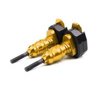 Deslizadores Marco Compatible Con YAMAHA Para FZ6 Para FZ6N Protección Contra Caídas Para Motocicleta Deslizador De Marco Protector De Carenado Almohadilla Antichoque Accesorios Protectores(Yellow)